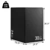 Costway 3-in-1 Foam Plyometric Jump Box W/ Adjustable Height 30''/24''/20'' For Training -Costway GUEST bd6f4194 f9c8 4fa4 a4da d13890843dbb