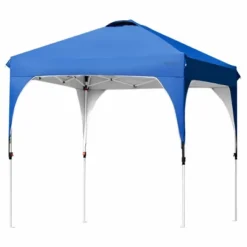 Costway 6.6x6.6 FT Pop Up Canopy Tent Shelter Height Adjustable W/ Roller Bag -Costway GUEST beaaf06b 6cf4 4ca8 99df df0649701cdc