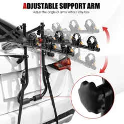 Costway 3-Bike Trunk Mounted Bike Rack Bike Carrier Rack For Sedan Hatchback Minivan SUV -Costway GUEST bed7b337 23f2 4f2b 8a66 f563c0b85f7c