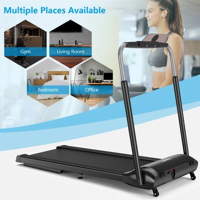 3HP Folding Treadmill Compact Walking Jogging Machine W/Touch Screen APP Control 7 3HP Folding Treadmill Compact Walking Jogging Machine W/Touch Screen APP Control - Image 5