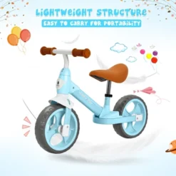 Honey Joy Kids Balance Bike Toddler Training Bicycle W/ Feetrests For 2-5 Years Old RedBluePink -Costway GUEST c40cb83a 9ea5 475c 893b 0eedf1197696
