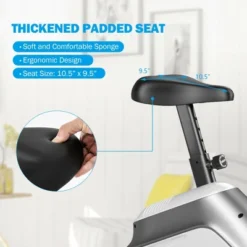 Costway Magnetic Exercise Bike Upright Cycling Bike W/ LCD Monitor & Pulse Sensor 17 Costway Magnetic Exercise Bike Upright Cycling Bike W/ LCD Monitor & Pulse Sensor -Costway GUEST c437ab50 a2e5 4c5c 9a05 db763106edde