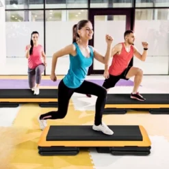 Costway Fitness Aerobic Step 43'' Cardio Adjust 4'' - 6'' - 8'' Exercise Stepper W/Risers -Costway GUEST c4c6b79a c4b0 4547 b5d2 13e897795dc1
