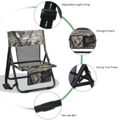 Costway Folding Hunting Chair Portable Outdoor Camping Woodland Camouflage Hunting Seat -Costway GUEST c4dd1c48 ee72 4b5f 8613 5ed5fd70f52d