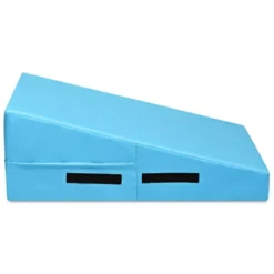 Costway Incline Gymnastics Mat Wedge Ramp Gym Fitness Skill Shape Tumbling Mat W/Handles -Costway GUEST c5aac938 791b 4341 be24 e3c33c547910