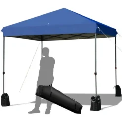 Costway 8x8 FT Pop Up Canopy Tent Shelter Wheeled Carry Bag 4 Canopy Sand Bag 23 Costway 8x8 FT Pop Up Canopy Tent Shelter Wheeled Carry Bag 4 Canopy Sand Bag -Costway GUEST c7683758 8fc0 4239 87a8 72594d10aea2