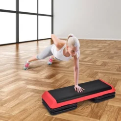 Costway Fitness Aerobic Step 43'' Cardio Adjust 4'' - 6'' - 8'' Exercise Stepper W/Risers Red 13 Costway Fitness Aerobic Step 43'' Cardio Adjust 4'' - 6'' - 8'' Exercise Stepper W/Risers Red -Costway GUEST c7f29ca6 23fa 41cc 8e8b 79178d0eb436