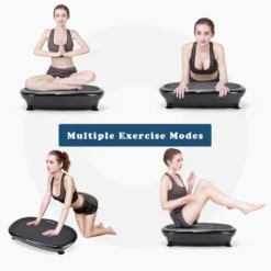 Costway Mini Vibration Plate Whole Body Fitness Platform W/Loop Bands SilverBlack -Costway GUEST c8fef912 c09b 4862 a5a3 7f0779a3c1d4