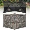 Costway Turkey Hunting Ground Blind 2-Panel Pop Up Fence With 3 Shoot Through Ports -Costway GUEST ccfb00a3 0f29 4435 92ff 48ac27ef2f14
