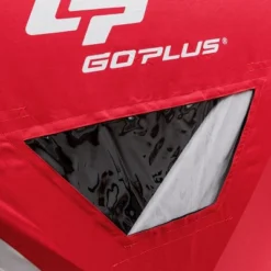 Costway Portable Pop-up 2-person Ice Shelter Fishing Tent Shanty W/ Bag Ice Anchors Red -Costway GUEST cf0e7c70 de44 4626 a600 2c96f0cfc8d2