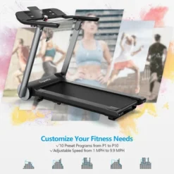 Superfit Folding Electric Treadmill Jogging MachineBluetooth10 Preset Programs -Costway GUEST cf7a6035 285d 42df 930d e201308afef2