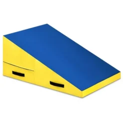 Incline Gymnastics Mat Cheese Wedge Tumbling Mat W/Zipper Handle Home Training -Costway GUEST d2b8d91c b84c 43b4 bb43 20e0f08eda4f