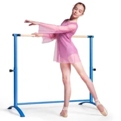 Costway 51'' Portable Freestanding Stretching Dancing Ballet Bar With4 Adjustable Heights -Costway GUEST d41067a6 6e9d 4068 9869 a7872d960f10