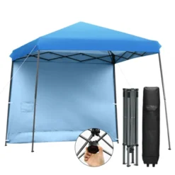 Costway 10ft X 10ft Pop Up Tent Slant Leg Canopy W/ Roll-up Side Wall -Costway GUEST d4e28c5c c91a 4da0 9559 6fd2854bf648
