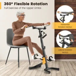 Costway Folding Pedal Exercise Bike With Adjustable Resistance Full Body Home Rehab Machine 13 Costway Folding Pedal Exercise Bike With Adjustable Resistance Full Body Home Rehab Machine -Costway GUEST d57d905a 559c 4eee a308 9ea982ac09bb