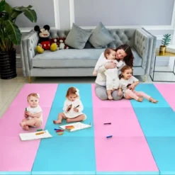 Costway 4' X 10' X 2" Folding Gymnastics Tumbling Mat Gym Stretching Yoga -Costway GUEST d87e5b15 c221 46ca bbb4 7c0acaa4c1d3