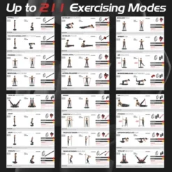 Costway Portable Home Gym Full Body Workout Equipment W/ 8 Exercise Accessories -Costway GUEST dc0870b6 ecd1 4f0d 8187 4d969fc2945d