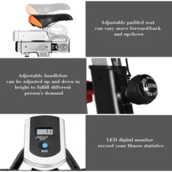 Costway Exercise Bike Cycle Trainer Indoor Workout Cardio Fitness Bicycle Stationary -Costway GUEST deb4a07e c718 4453 9ffa d5fd69eea686