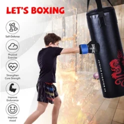 Costway 40Lbs Filled Punching Boxing Suit W/Sandbag Gloves Rucksack Hook Jump Rope -Costway GUEST e1bfcffb f2ae 4e65 9c07 338dffafe494