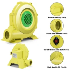 Costway Air Blower Pump Fan 950 Watt 1.25HP For Inflatable Bounce House Bouncy Castle -Costway GUEST e246278a 93d6 4730 ae0b 3d1defc9267d