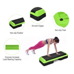 Costway Fitness Aerobic Step 43'' Cardio Adjust 4'' - 6'' - 8'' Exercise Stepper W/Risers Green 17 Costway Fitness Aerobic Step 43'' Cardio Adjust 4'' - 6'' - 8'' Exercise Stepper W/Risers Green -Costway GUEST e4f11338 1166 4fd5 a408 75251e16f99c