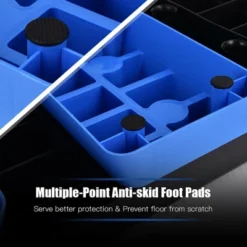 Costway Aerobic Exercise Stepper Trainer W/Riser Adjustable Height 5''- 7''- 9'' PurpleBlueGray -Costway GUEST e7daea75 dc02 4a9b b119 6a8fff37b6f7