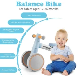 Babyjoy Baby Balance Bikes W/4 Wheels For 12-36 Months Toddler Mini Bike PinkBlueGrey 18 Babyjoy Baby Balance Bikes W/4 Wheels For 12-36 Months Toddler Mini Bike PinkBlueGrey -Costway GUEST eaa8161e b8d4 4c07 9df4 f31db29a12e3