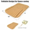 Costway Inflatable SUV Air Backseat Mattress Flocking Travel Pad W/Pump Camping Travel -Costway GUEST eb8e0448 4d6d 4575 abae 96b6ddc58235