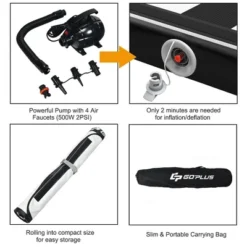 Costway 10FT Air Track Inflatable Gymnastics Tumbling Mat W/ Pump PinkBlackGreenNavy 23 Costway 10FT Air Track Inflatable Gymnastics Tumbling Mat W/ Pump PinkBlackGreenNavy -Costway GUEST ec2f9080 a39a 4155 907b 3145d00493a7