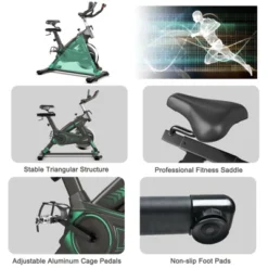 Costway Stationary Exercise Bike Cycling Bike W/33Lbs Flywheel Home Fitness Gym Cardio 19 Costway Stationary Exercise Bike Cycling Bike W/33Lbs Flywheel Home Fitness Gym Cardio -Costway GUEST ed525b45 3dae 48ed a7a6 f0f9a09faa6a