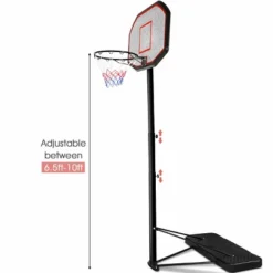 Costway 10ft 43'' Backboard In/outdoor Adjustable Height Basketball Hoop System -Costway GUEST ee8c76d6 67d6 4bcd b4c6 4cde26177a88