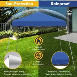 Costway 10x10ft Patio Outdoor Instant Pop-up Canopy Slanted Leg UPF50+ Sun Shelter 18 Costway 10x10ft Patio Outdoor Instant Pop-up Canopy Slanted Leg UPF50+ Sun Shelter -Costway GUEST eeb0bb04 3567 4389 b026 c0e79253b84f