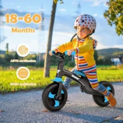 Costway 5-in-1 Kids Bicycle Foldable Toddler Balance Bike W/ Detachable Push Handle -Costway GUEST ef9240a6 2e3b 4b85 848b 5c8604f2619c