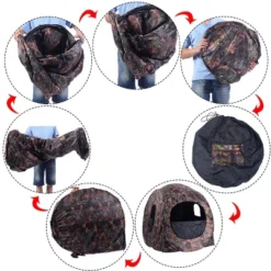Costway Portable Hunting Blind Pop Up Ground Camo Weather Resistant Hunting Enclosure -Costway GUEST f0b0edff 046d 44bd 97b2 cc6a58c6b7f9