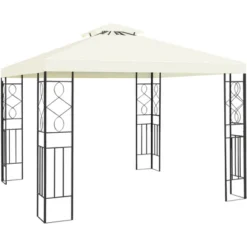 Costway 2 Tier 10'x10' Patio Gazebo Canopy Tent Steel Frame Shelter Awning -Costway GUEST f324ea61 3283 4723 9aae 3c00bc0cfef1