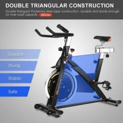 Costway Exercise Bike Cycle Trainer Indoor Workout Cardio Fitness Bicycle Stationary -Costway GUEST f39b90be 2384 4095 a1c4 a9b655619d31