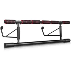 Costway Foldable Pull Up Bar Doorway Chin Up Bar No Screw W/Foam Grip For Home Gym -Costway GUEST f3bd864b aa40 4187 8163 03585332f736