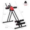 Costway Ab Machine With LCD Monitor Adjustable Abdominal Trainer Cruncher For Home Gym -Costway GUEST f4e46867 b05d 4fbf b6ff 165426561b8e