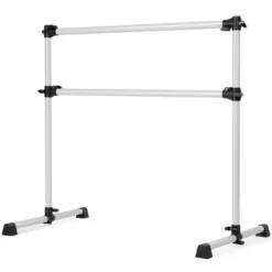Costway Portable Ballet Barre 4ft Freestanding Adjustable Double Dance Bar SilverPinkPurple 22 Costway Portable Ballet Barre 4ft Freestanding Adjustable Double Dance Bar SilverPinkPurple -Costway GUEST f7ea4bf8 dbf1 4d36 b3cb 6de1b706eca1