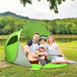 Costway Pop Up Beach Tent Anti-UV UPF 50 Plus Portable Sun Shelter For 3-4 Person -Costway GUEST f842058e 5bf5 4aa3 adca c4b0446db1c6