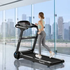 Costway 2.25HP Folding Treadmill Running Machine LED Touch Display -Costway GUEST f862fb62 9336 491b 8396 65842361e5be