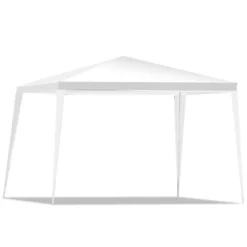Costway 10'x10' Outdoor Heavy Duty Pavilion Cater Events Outdoor Party Wedding Tent White -Costway GUEST fda793b8 0340 4028 83a8 46681b631d4b